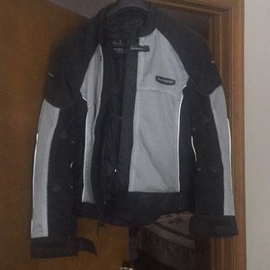 Insulated motorcycle jacket.